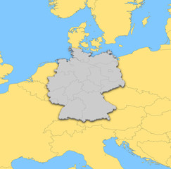 Map of Germany