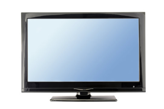 blue tv monitor