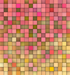 gradient abstract 3d backdrop in orange and red