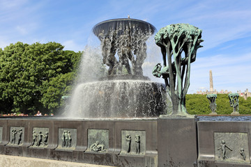 Gustav Vigeland Park. Oslo