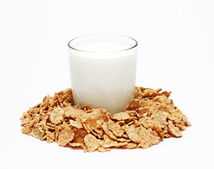 Milk and cereals