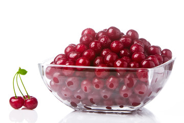 cherries in a salad bowl 2