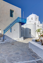 Panagia Korfiatissa church, Milos island, Cyclades, Greece