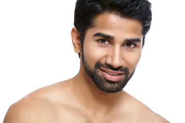 Obraz premium Beauty portrait of a young man