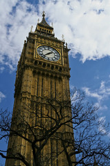 Big ben tower clock london