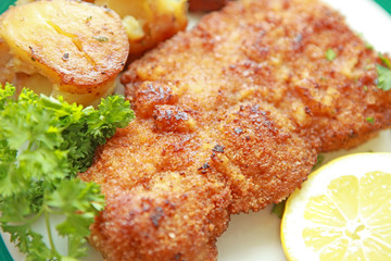 Paniertes Schnitzel