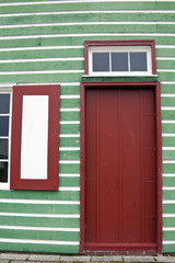 Obraz premium Colorful Window Shutters