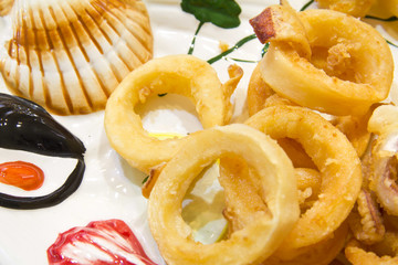 Fried fish - Frittura di pesce