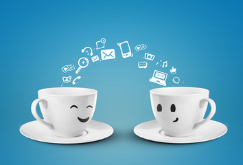 social media concept