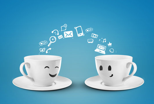 social media concept