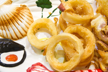 Fried fish - Frittura di pesce