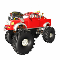 Santa Monster Truck © Jeffrey Collingwood