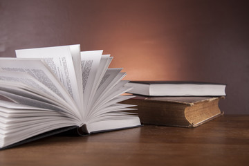 Law theme, mallet of judge, wooden gavel