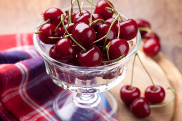 bowl of  fresh cherry