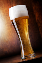 glass with beer