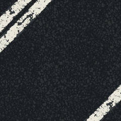 Fototapeta premium Fragment of asphalt road. Vector, EPS10