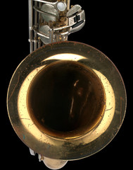 Altes Saxophon Öffnung