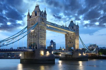 Foto op Canvas Famous Tower Bridge in London, UK © Tomas Marek