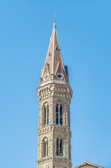 Fototapeta na wymiar Badia Fiorentina, klasztor i kościół w Florencja, Włochy