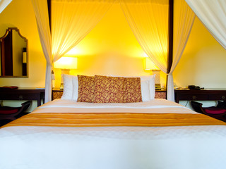 boutique hotel room in Balinese style