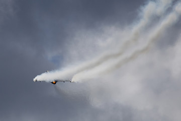 Fototapeta premium Navy jet fighter
