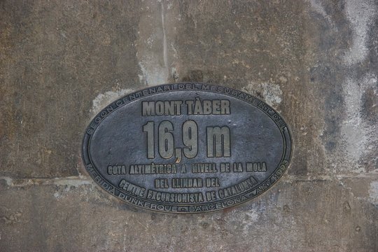 Etichetta Mont Taber Barcellona