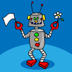 Peaceful robot