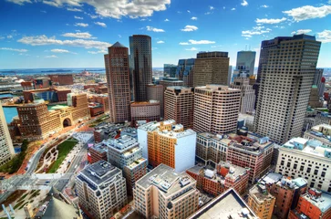 Fotobehang Downtown Boston © SeanPavonePhoto