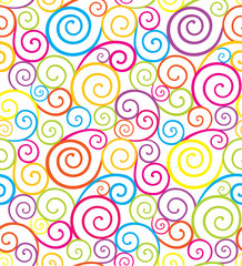 Swirl seamless composition