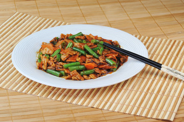 chicken with vegetables
