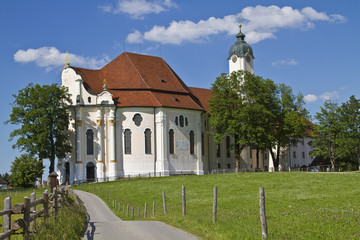 Fototapeta na wymiar Wieskirche