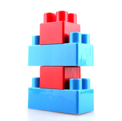 Plastic building blocks