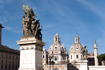 Fototapeta na wymiar Rzym Nationaldenkmal Victor Emanuel II Retail