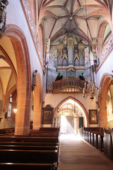 Innenraum der Kirche St. Valentinus (Kiedrich)