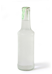 a bottle of cold drink