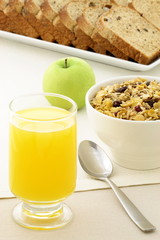 delicious fresh breakfast