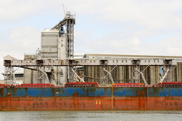 Obraz premium Grain Ship