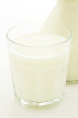 pint glass milk bottle