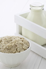 delicious and healthy  rice cereal flakes