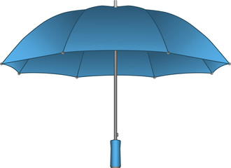 Obraz premium Blue Umbrella