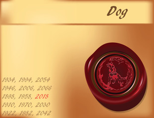 Year of the Dog - background