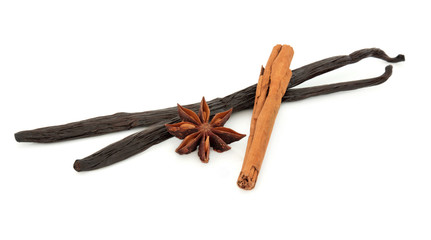 Vanilla, Cinnamon and Star Anise