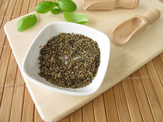 Basilikumkraut, Basilici herba