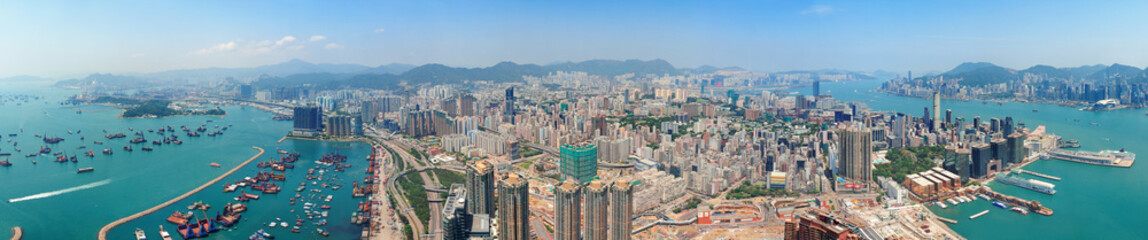 Hong Kong aerial view