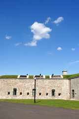 Fototapeta na wymiar The Citadelle of Quebec City