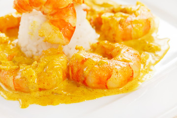 rice with shrimps