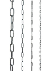 collection of metal chains