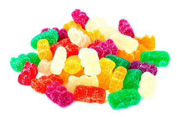 Fruit candy multi-colored