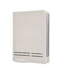 white wireless router