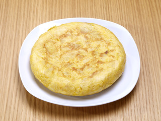 Spanish omelet.